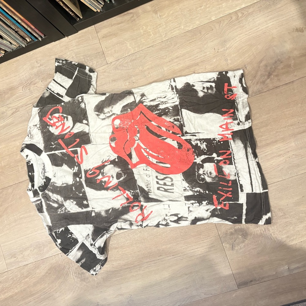 Rolling Stones exile on man street all over print